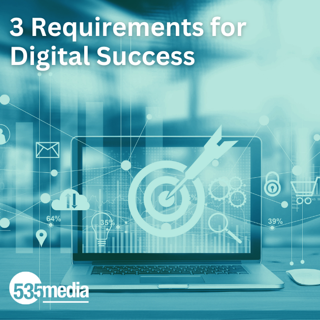 Three Strategic Requirements for Digital Success in 2025
