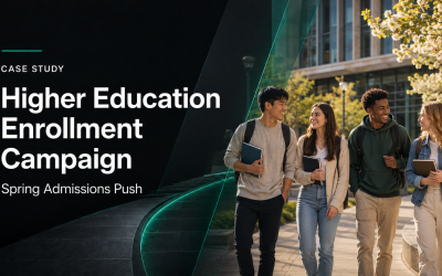 Case Study: Higher Education Enrollment Campaign – “Spring Admissions Push”